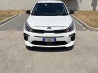 Usata Kia Rio GT-Line 120 CV (88 kW) 2018 Bianco Berlina