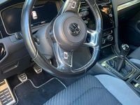Usata VW Golf VII R-line 105 CV (77 kW) 2019 Bianco Berlina