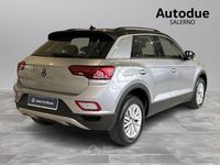 Usata VW T-Roc Life 150 CV (110 kW) 2024 Pyrit silver metallizzato nero SUV