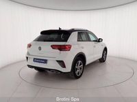 Usata VW T-Roc R-line 110 CV (80 kW) 2023 Bianco SUV
