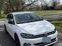Usata VW Polo Highline 90 CV (66 kW) 2019 Bianco Utilitaria