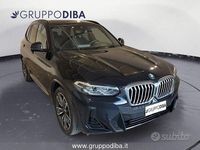 Usata BMW X3 M Sport 190 CV (139 kW) 2023 Nero SUV