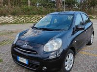 Usata Nissan Micra Acenta 98 CV (72 kW) 2012 Nero Utilitaria
