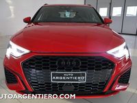 Usata Audi A3 e-tron S-Line 150 CV (110 kW) 2021 Rosso tango Utilitaria