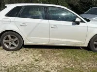 Usata Audi A3 184 CV (135 kW) 2019 Bianco Berlina