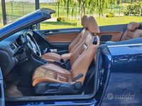 Usata VW Golf 105 CV (77 kW) 2011 Blu Cabrio