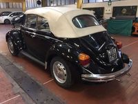 Usata VW Beetle Cabriolet 50 CV (36 kW) 1973 Nero con capotte bianca Cabrio