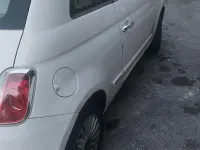 Usata Fiat 500 75 CV (55 kW) 2009 Bianco Cabrio