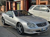 Usata Mercedes SL350 245 CV (180 kW) 2003 Grigio Cabrio