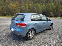 Usata VW Golf VI Comfortline 140 CV (102 kW) 2009 Blu Utilitaria