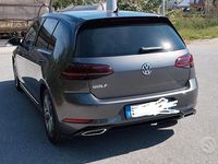 Usata VW Golf VII R-line 150 CV (110 kW) 2019 Grigio Berlina