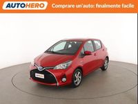 Usata Toyota Yaris Hybrid Active 73 CV (53 kW) 2016 Rosso Berlina