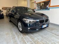 Usata BMW 116 Sport Line 136 CV (100 kW) 2013 Blu Utilitaria