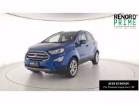 Usata Ford Ecosport Titanium S 125 CV (91 kW) 2021 Blu scuro SUV