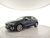 Usata Audi A3 Advanced Plus 204 CV (150 kW) 2021 2d blu navarra metallizzato Berlina
