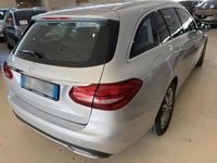 Usata Mercedes C220 Premium 169 CV (124 kW) 2017 Argento Station wagon