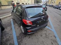Usata Peugeot 206 60 CV (44 kW) 2012 Nero Berlina