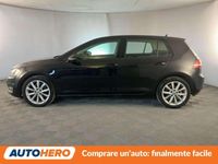 Usata VW Golf VII Highline 110 CV (80 kW) 2016 Nero Berlina