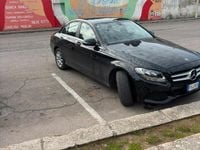 Usata Mercedes C180 116 CV (85 kW) 2019 Nero Berlina