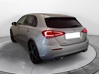 Usata Mercedes A180 Premium 116 CV (85 kW) 2019 Silver met Berlina