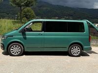 Usata VW Multivan 199 CV (146 kW) 2020 Verde Monovolume