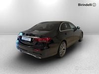 Usata Mercedes E220 Premium Plus 194 CV (142 kW) 2021 Nero Berlina