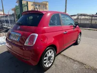 Usata Fiat 500 Lounge 75 CV (55 kW) 2009 Rosso Cabrio