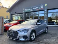 Usata Audi A3 Advanced 150 CV (110 kW) 2021 Grigio Berlina