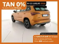 Usata Skoda Karoq SportLine 150 CV (110 kW) 2023 Arancione sunset metallizzato SUV