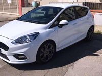 Usata Ford Fiesta ST-Line 125 CV (91 kW) 2018 Bianco Utilitaria
