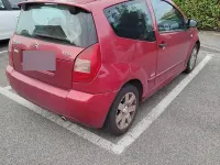 Usata Citroën C2 VTR Sport 68 CV (50 kW) 2005 Rosso Utilitaria