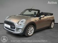 Usata Mini Cooper D Cabriolet 116 CV (85 kW) 2018 Argento Cabrio