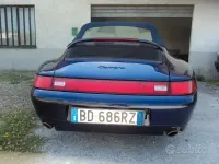 Usata Porsche 993 286 CV (210 kW) 1995 Blu Cabrio