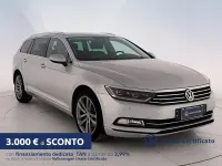 Usata VW Passat Highline 150 CV (110 kW) 2017 Argento riflesso met Station wagon