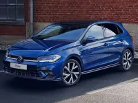 Usata VW Polo R-line 95 CV (69 kW) 2024 Argento Berlina