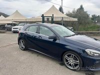 Usata Mercedes A200 Premium 136 CV (100 kW) 2017 Blu Berlina