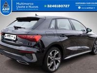 Usata Audi A3 S-Line 149 CV (109 kW) 2022 Nero Berlina