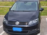 Usata VW Sharan Highline 184 CV (135 kW) 2017 Nero Monovolume