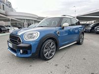 Usata Mini Cooper SD Countryman Hype 190 CV (139 kW) 2020 Azzurro/tetto bianco SUV