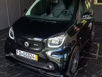 Usata Smart ForTwo Cabrio Brabus 102 CV (75 kW) 2017 Nero Cabrio