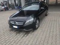 Usata Mercedes C200 136 CV (100 kW) 2016 Nero Station wagon