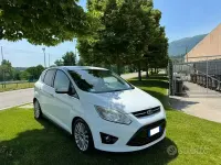 Usata Ford C-MAX Titanium 115 CV (84 kW) 2015 Bianco Monovolume