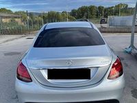 Usata Mercedes C220 Premium 194 CV (142 kW) 2019 Argento Berlina