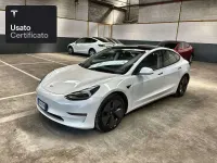 Usata Tesla Model 3 Long Range AWD 324 kW (441 CV) 2021 Pearl white multicoat Berlina