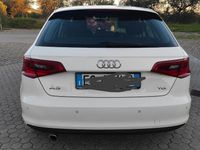 Usata Audi A3 Ambition 105 CV (77 kW) 2013 Bianco Berlina