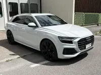 Usata Audi Q8 S-Line 286 CV (210 kW) 2022 Carraraweiß SUV