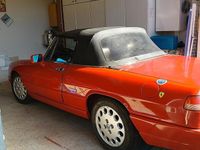 Usata Alfa Romeo Spider 122 CV (89 kW) 1992 Rosso Cabrio