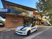 Usata Peugeot 206 109 CV (80 kW) 2004 Bianco Cabrio
