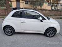 Usata Fiat 500 69 CV (50 kW) 2012 Bianco Cabrio