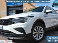 Usata VW Tiguan Life 150 CV (110 kW) 2021 Bianco SUV